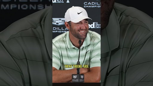 Scottie Scheffler REACTS to Jim Furyk being named captain