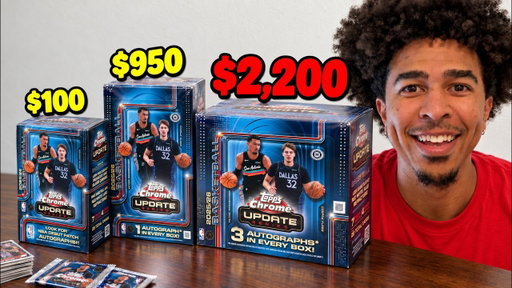 $100 vs $2,200 NBA Trading Card Box!