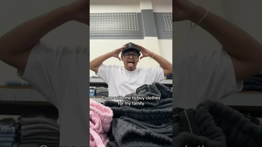 POV: you buy your family clothes! 🙏🏾 #viral #vlog #latino #funny
