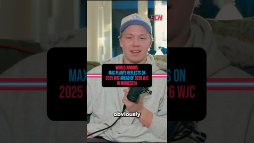 Max Plante talks about playing for Team USA at WJC season #usa #hockeyplayer #collegehockey