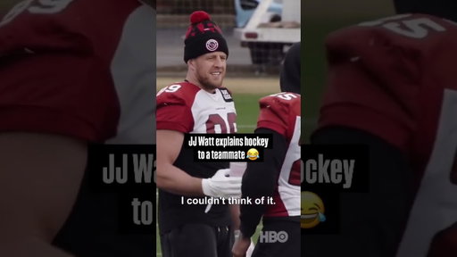 JJ Watt Tries To Explain Hockey To His Teammates 😂 #nfl #nflfootball #nhl  #hockey #nhl