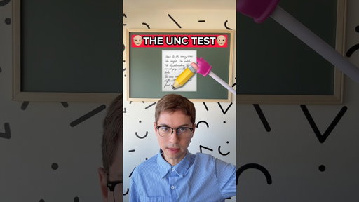 ARE YOU UNC? 👴🏼 This is your test…