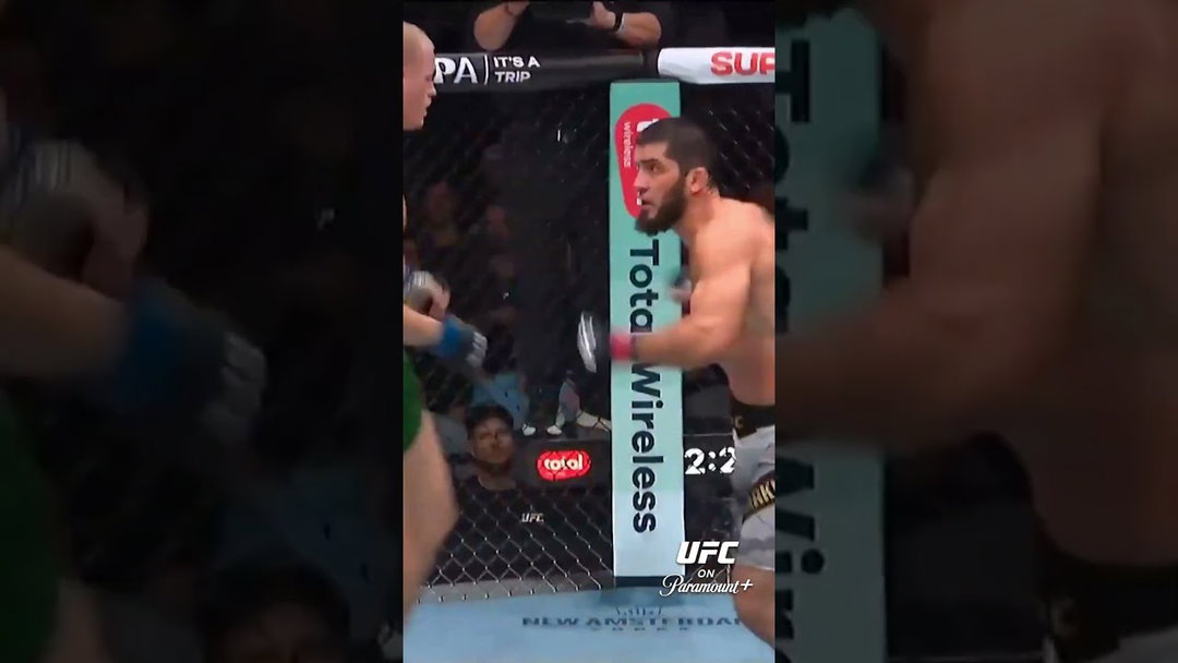Islam Makhachev DROPPED Ian Machado Garry With a HEAD KICK! 🔥 #UFC330 #UFC #UFCIndia