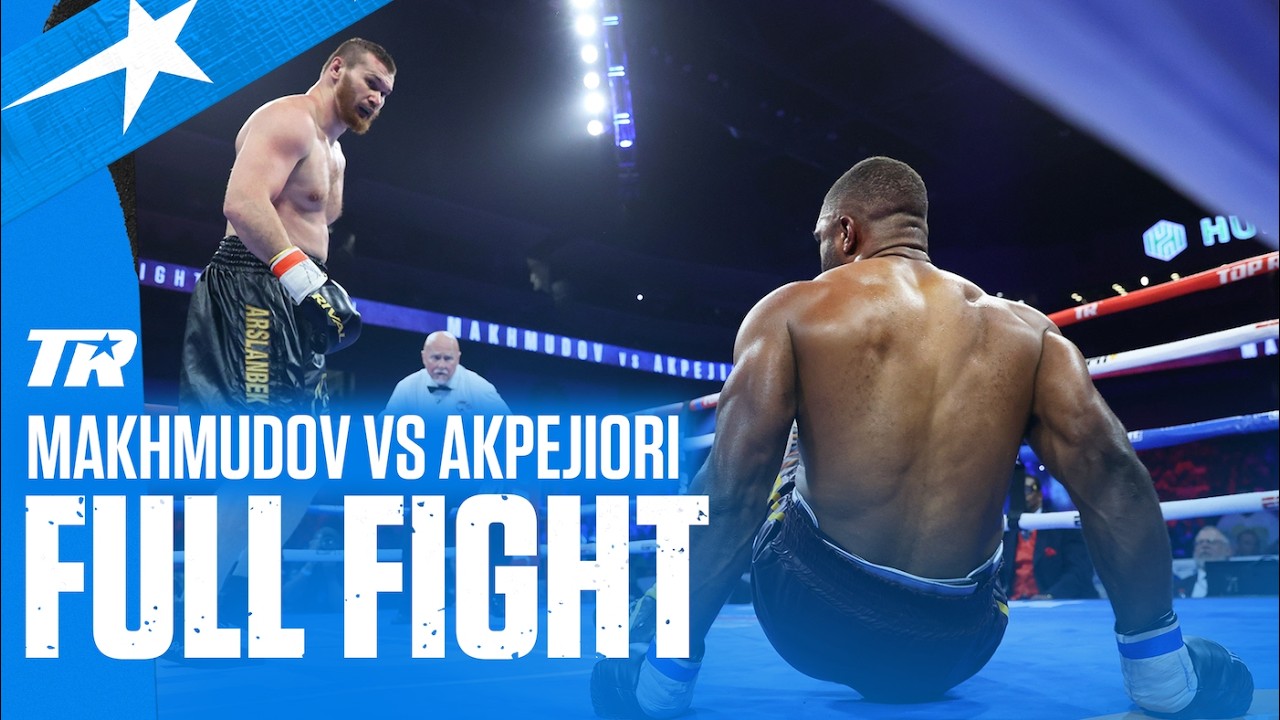 Arslanbek Makhmudov SMASHES Akpejiori, Drops Him 3 Times
