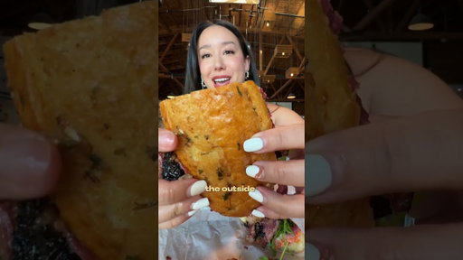trying pastrami banh mi from gold banh in socal! #banhmi #vietnamesefood #foodreview #bbq