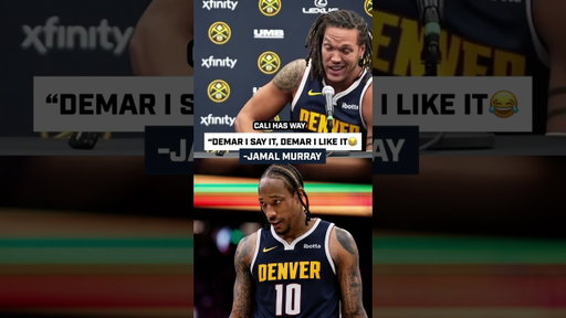 “DeMar is say it, DeMar I like it” -Jamal Murray 😂