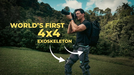 Testing the World's First 4x4 AI Exoskeleton as a Photographer | Vastnaut One