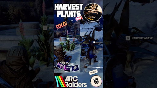 Easy 3 Stars & MAX solo points for the Harvest Plants Trial in Arc Raiders 🔥 #arcraiders #gaming