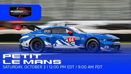 Ford Mustang GT3 Onboard Cam | IMSA Petit Le Mans | Ford Racing
