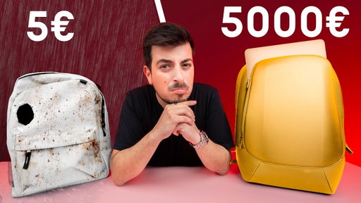 Tech Bag de 5€ vs 5 000€!