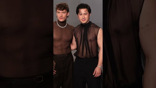Hudson Williams and Connor Storrie Reunited at the Oscars After Party