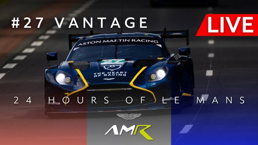 RACE Onboard Live Stream - #27 Vantage GT3 | 2026 24 Hours of Le Mans