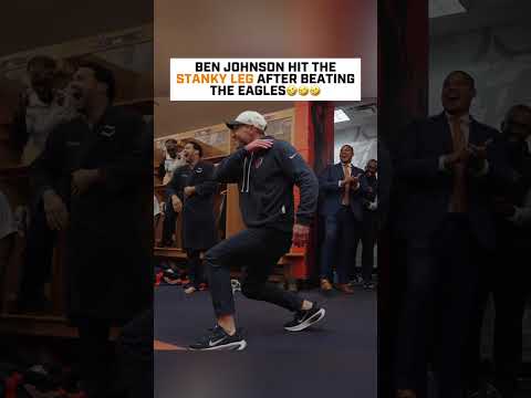 Ben Johnson is HYPED after the Bears CRUSH the Eagles! 🤣