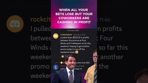 When All Your Bets Lose and Your Coworkers Cash In 😭