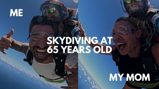 Jumping Out of a Plane in Australia with my Mom...Skydiving Over the Gold Coast