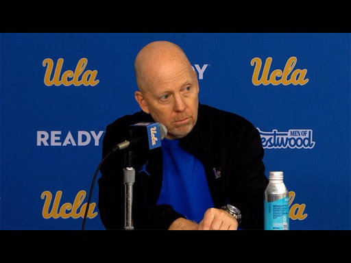 UCLA M. Basketball Postgame - Coach Cronin, vs. Indiana (Jan. 31, 2026)