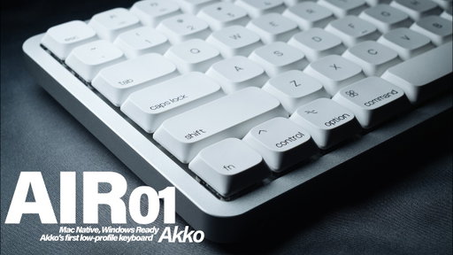 The Best Value Low-Profile Keyboard... (AKKO AIR 01)