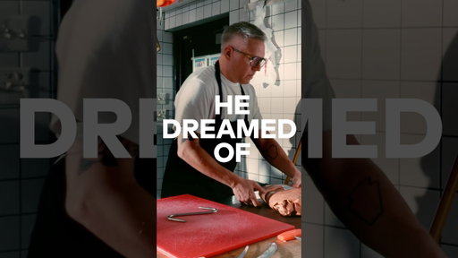 The dream: owning a butcher shop. He didn’t dream: also becoming the finance department.
