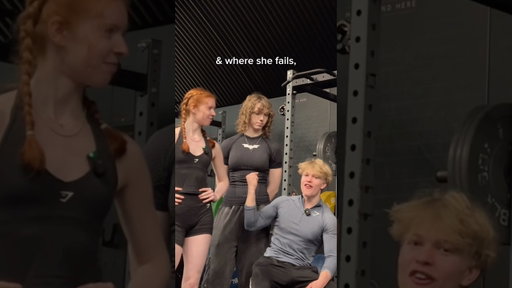 can’t believe she benched that💀