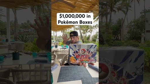 $1,000,000 in Pokémon TO LUNCH 🤣