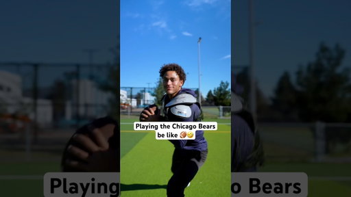 Playing the Chicago Bears be like 🏈🤣 #nfl #comedyshorts #sketchcomedy