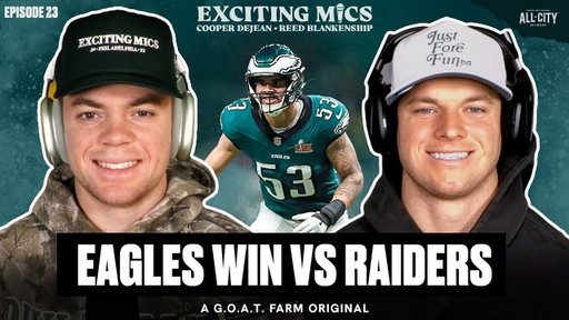 Eagles WIN vs Raiders, Playoff Picture, Commanders Preview & More | Exciting Mics Ep. 23