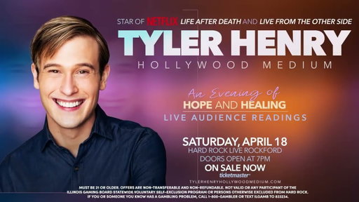 Tyler Henry at Hard Rock Casino Rockford!