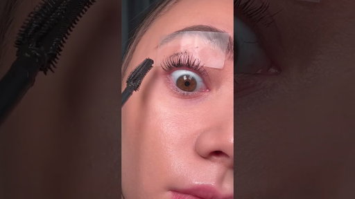 Not sure if I'd use this hack regularly but maybe 😂 Using Maybelline NY Lash Sensational mascara