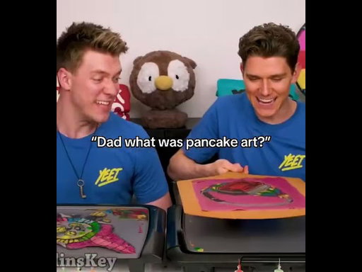 Pancake art🥹 #shorts #viral #collinskey #devankey #pancakeart