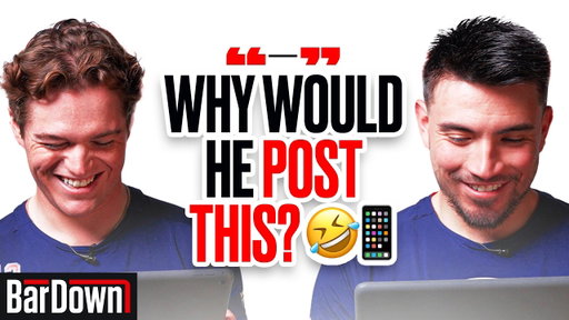 MONTREAL CANADIENS REACT TO THEIR OLD SOCIAL MEDIA POSTS!