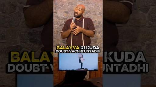Balayya Train scene #standupcomedy