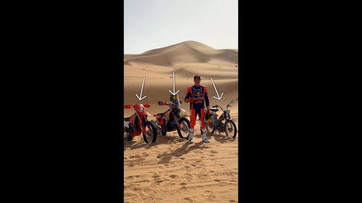 3 bikes against the final boss 🏜️👀
