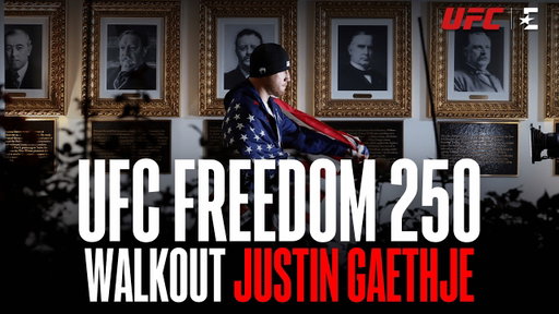 JUSTIN GAETHJE WALKOUT | UFC Freedom 250 | White House | MAIN EVENT vs Ilia Topuria
