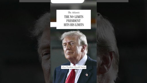 The No-Limits President Hits His Limits