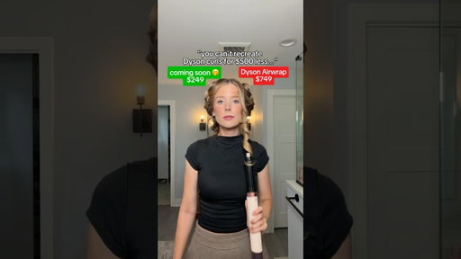 Dyson curls for $500 less?!