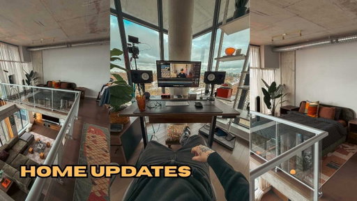 Home Updates | Desk Tour | Moving My Office