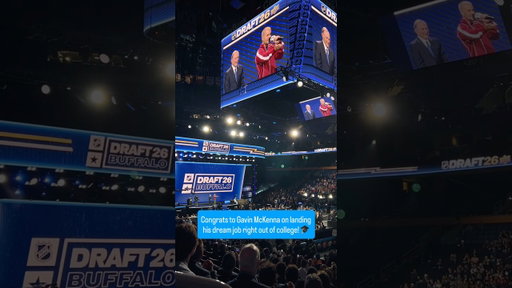 Gavin McKenna lands his dream job right out of college 🎓