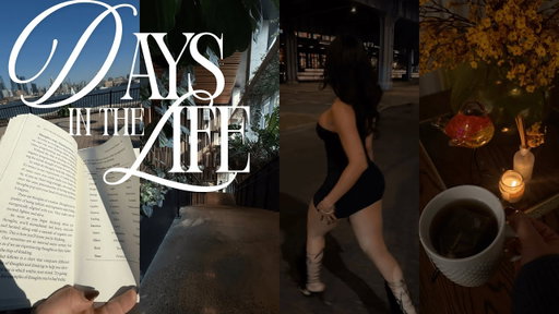 weekly vlog 🏹☁️ long drives, cafe dates, nyc & more
