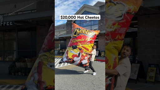 Making the world’s most expensive bag of Hot Cheetos 🤯