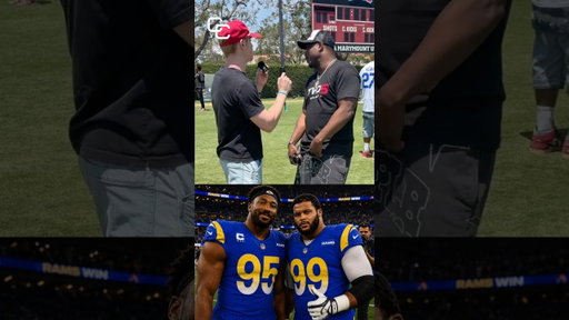 NFL Players React to Aaron Donald Returning 😳🔥 #shorts