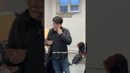 rumor has it brandti is still picking at his teeth