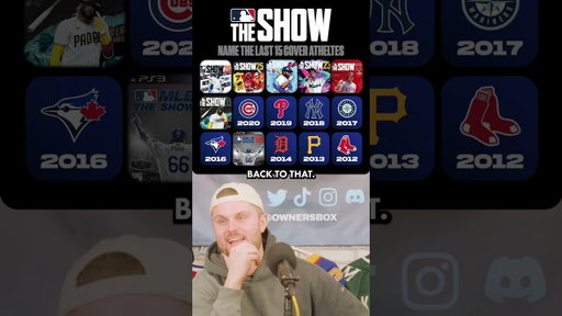 Can you name the last 15 MLB the Show Cover Athletes? #mlb #mlbtheshow #baseball