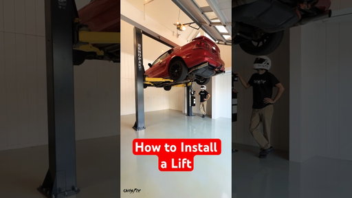 How to Install a Car Lift in your Garage