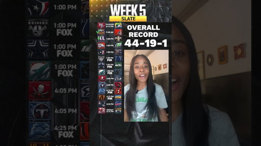 NFL week 5 picks and predictions! #symonewiththesports #nfl #nflpicks #footballpicks #nflfootball