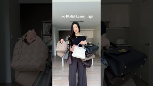 Top 10 Affordable Mid-luxury Bags 👜