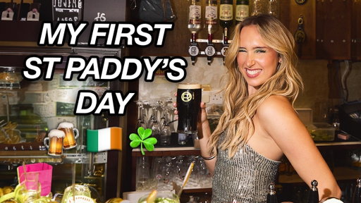 AD MY FIRST ST PADDY'S DAY IN IRELAND🇮🇪🍻
