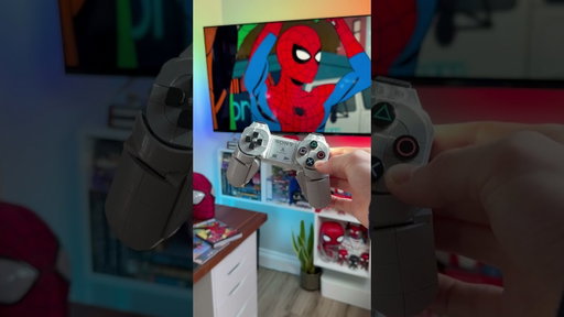 #ad thank you @PlayStation 😭🤟🏻 #roominspiration #bedroomideas #spidey #ledlights