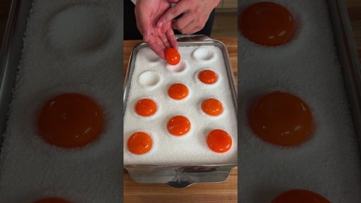 Salt Cured Egg Yolks