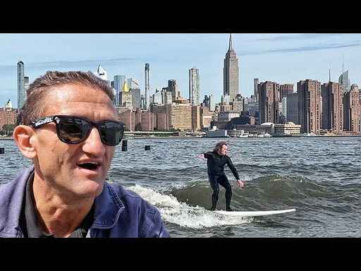 Never Ever Surf in New York City's East River