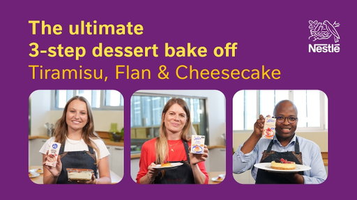 The ultimate 3-step dessert bake off: Tiramisu, Flan & Cheesecake